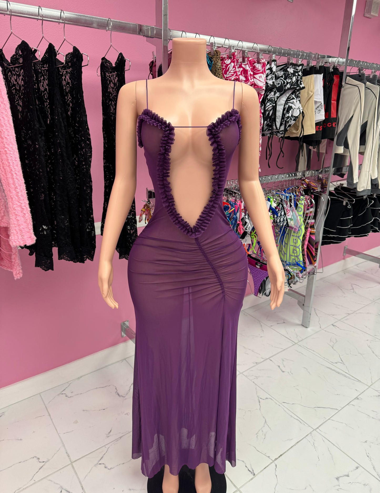 Serayah Mesh Dress