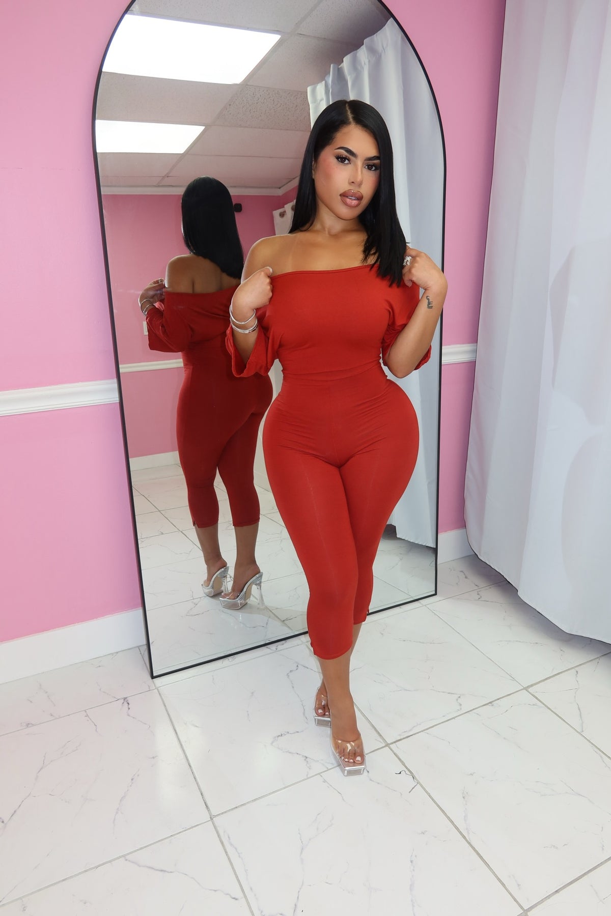Sofia Off Shoulder Jumpsuit