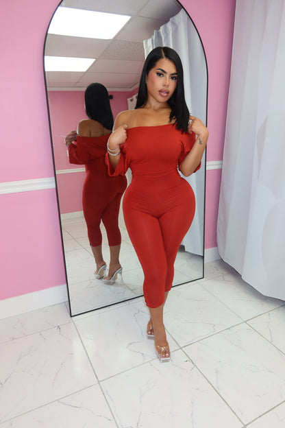 Sofia Off Shoulder Jumpsuit