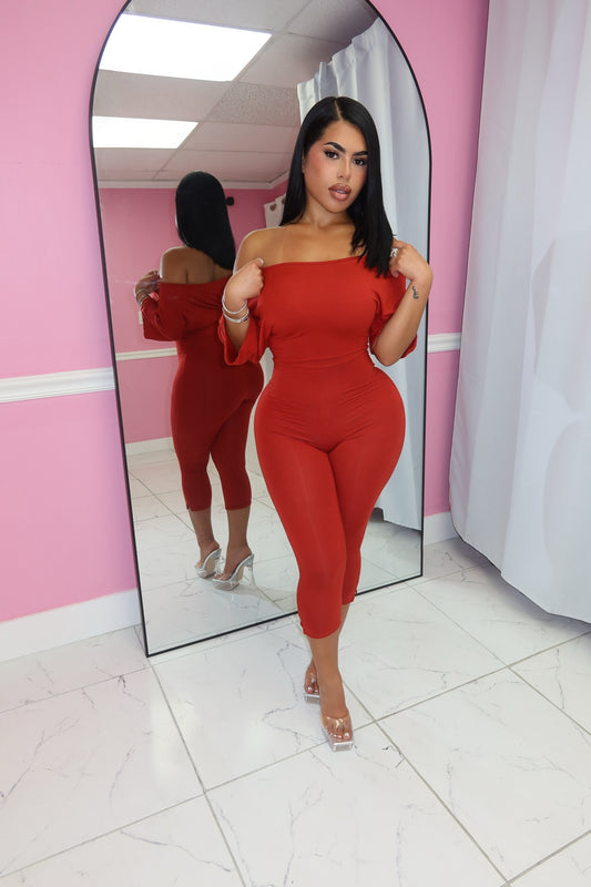 Sofia Off Shoulder Jumpsuit