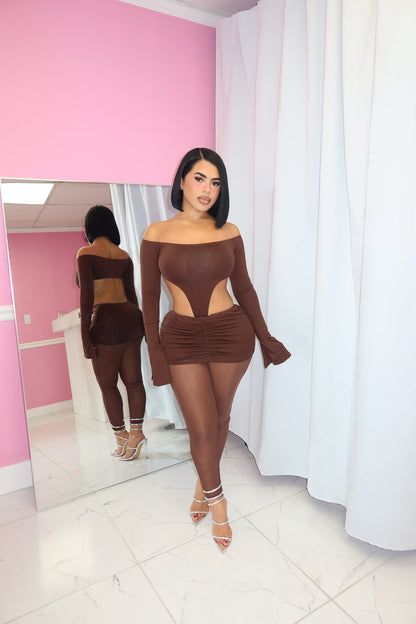 Jayden Mesh Set (Brown)