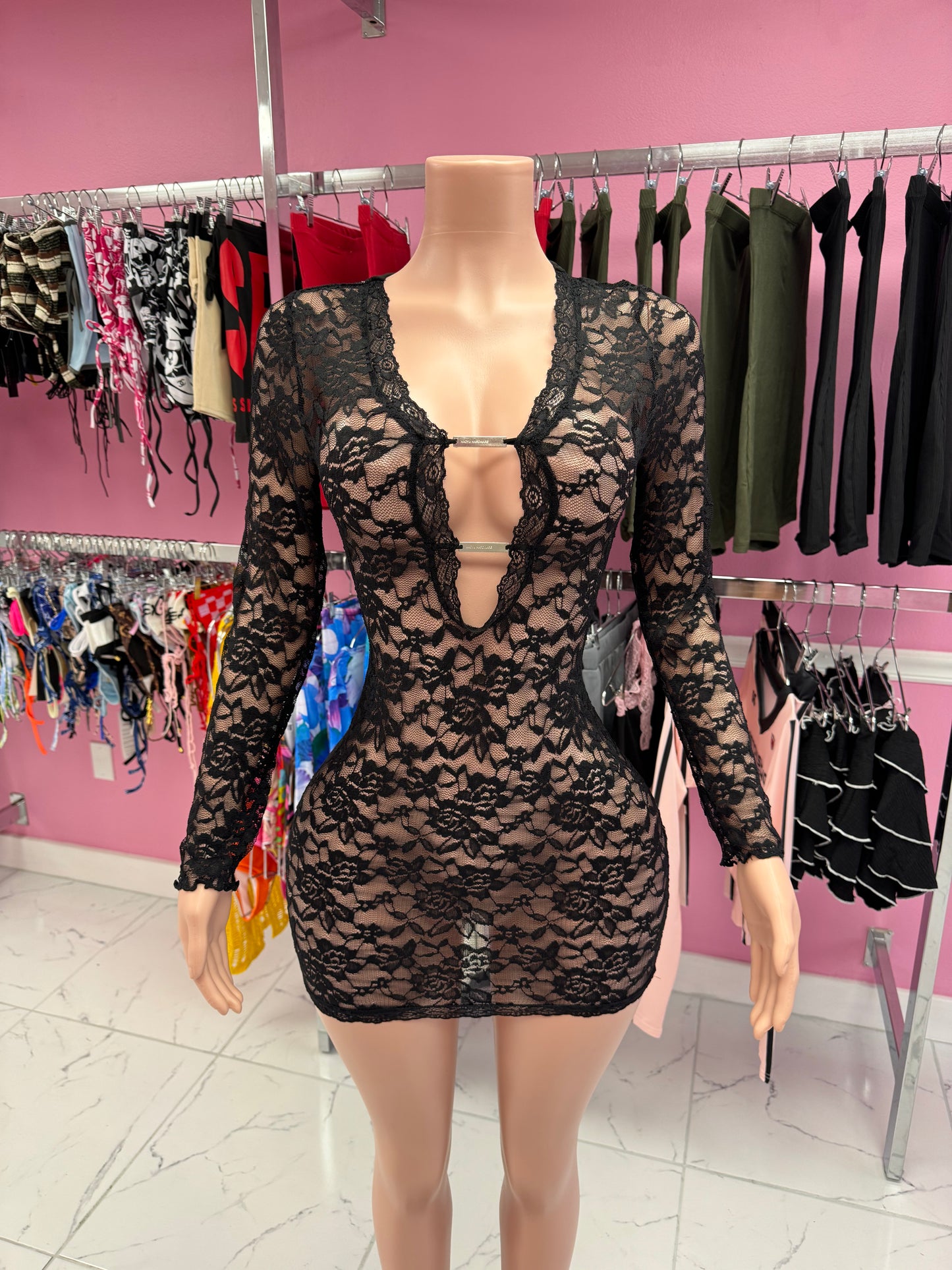 Lace Noir Dress