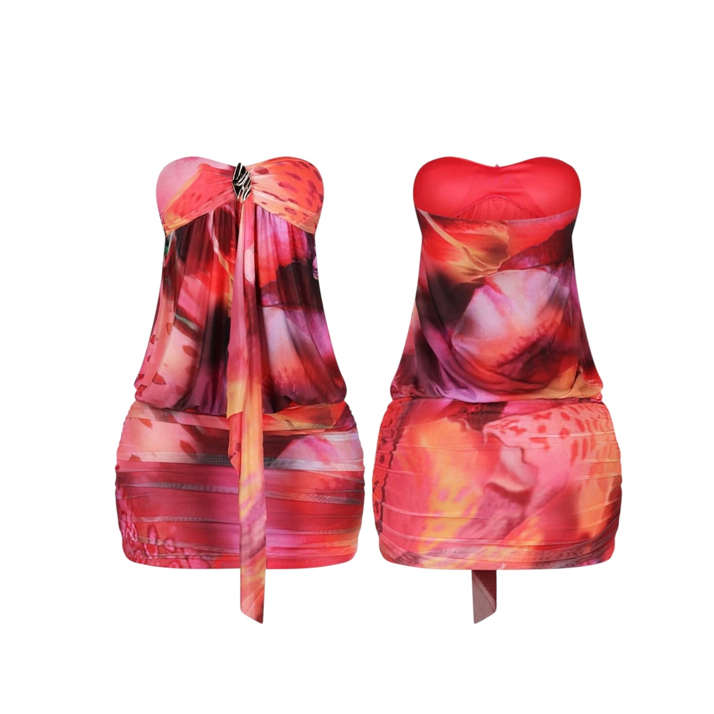 Catalina Mesh Mini Dress