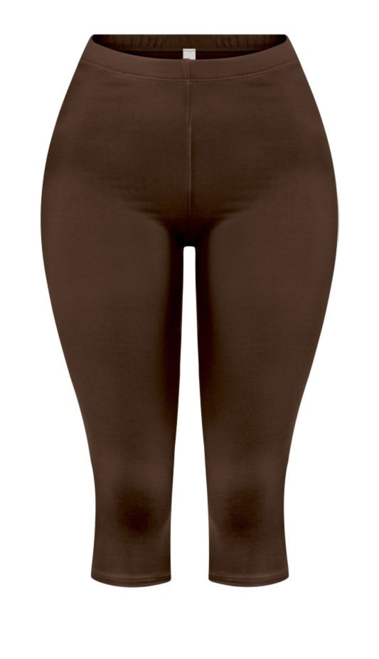 Brown Capris
