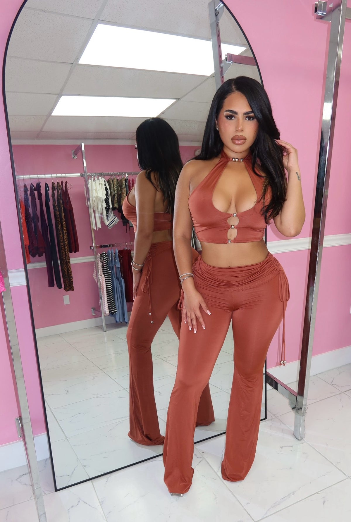 Sienna Halter Pant Set