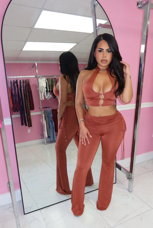 Sienna Halter Pant Set