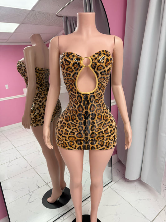 Wild Card Sequin Mini Dress