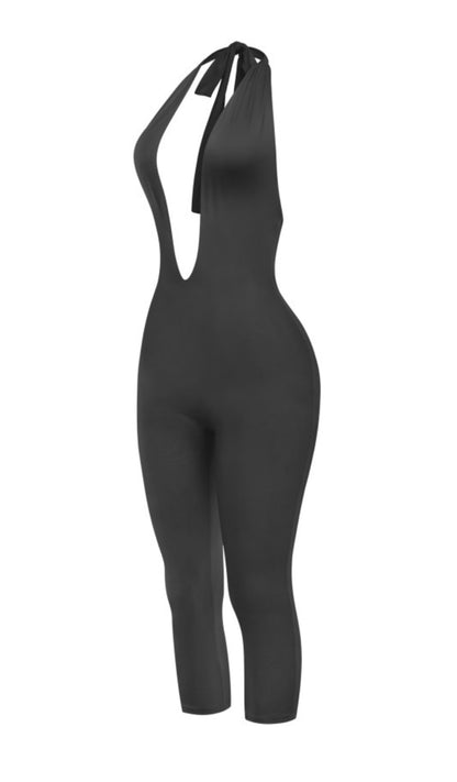 Mia Halter Snatched Jumpsuit