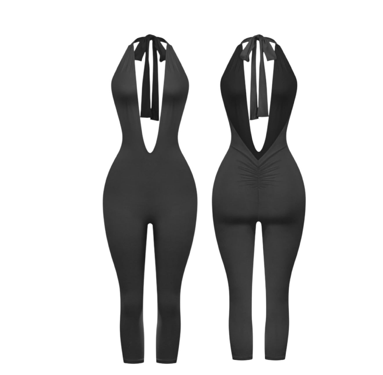 Rubi Bodycon Capri Jumpsuit