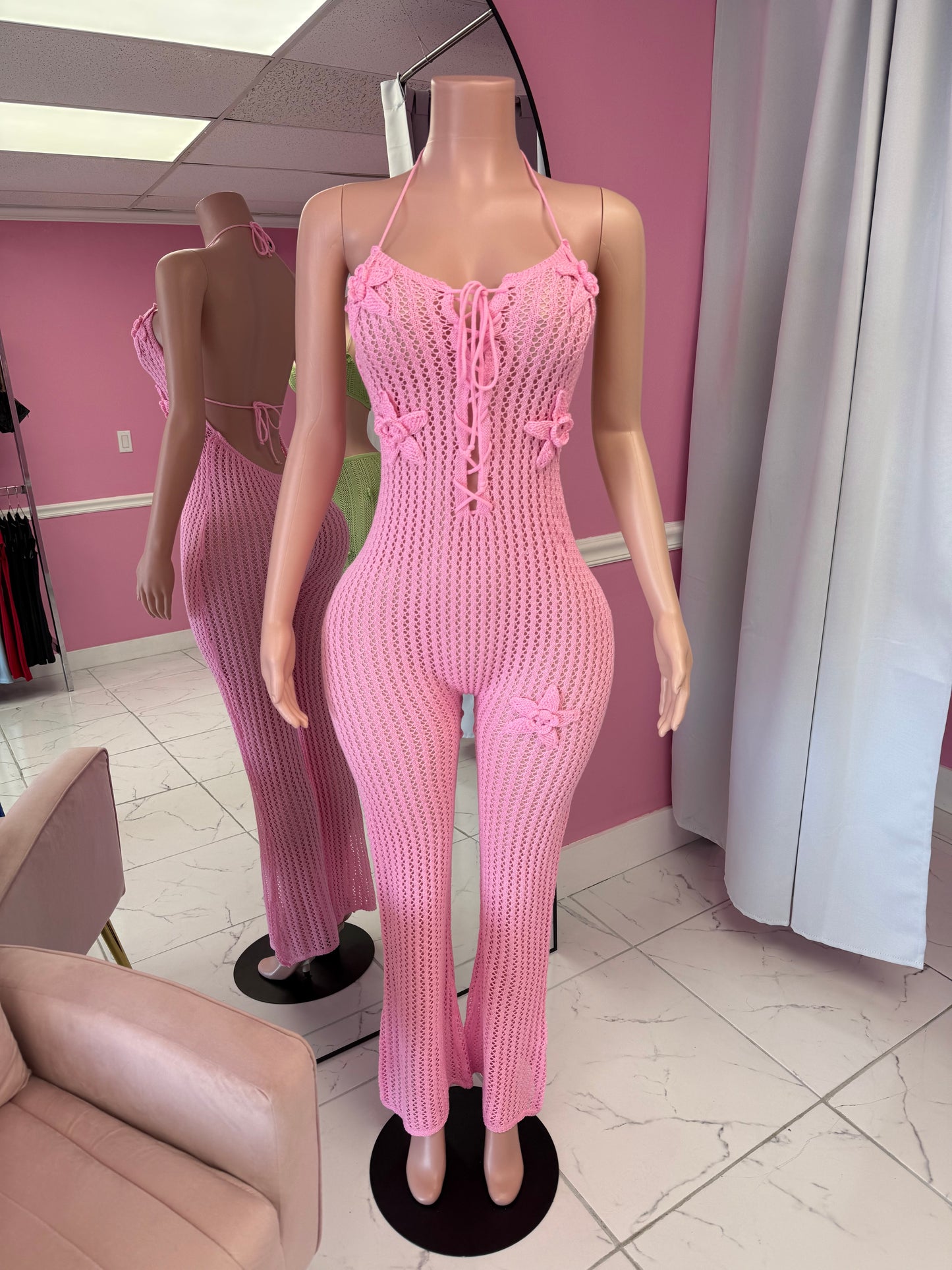 Coastal Muse Crochet Jumpsuit