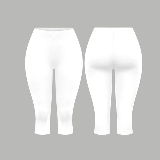 Buttersoft Capris (White)