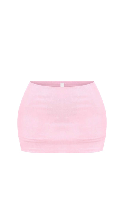 Blush Mini Skirt