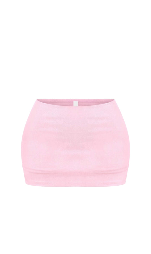 Blush Mini Skirt